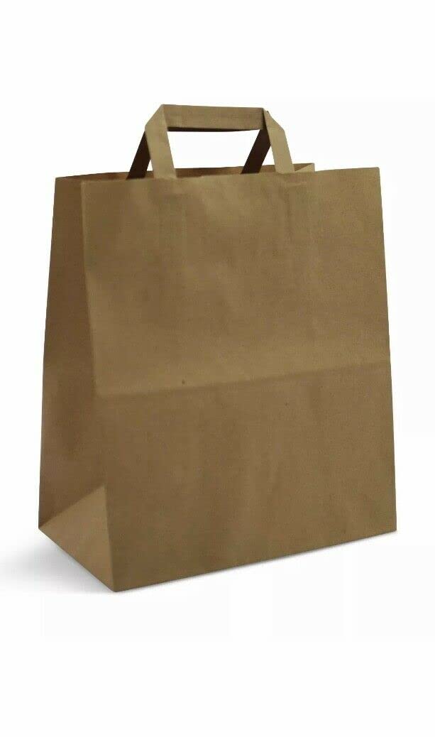 Wrap n Pac brown kraft paper takeaway bag