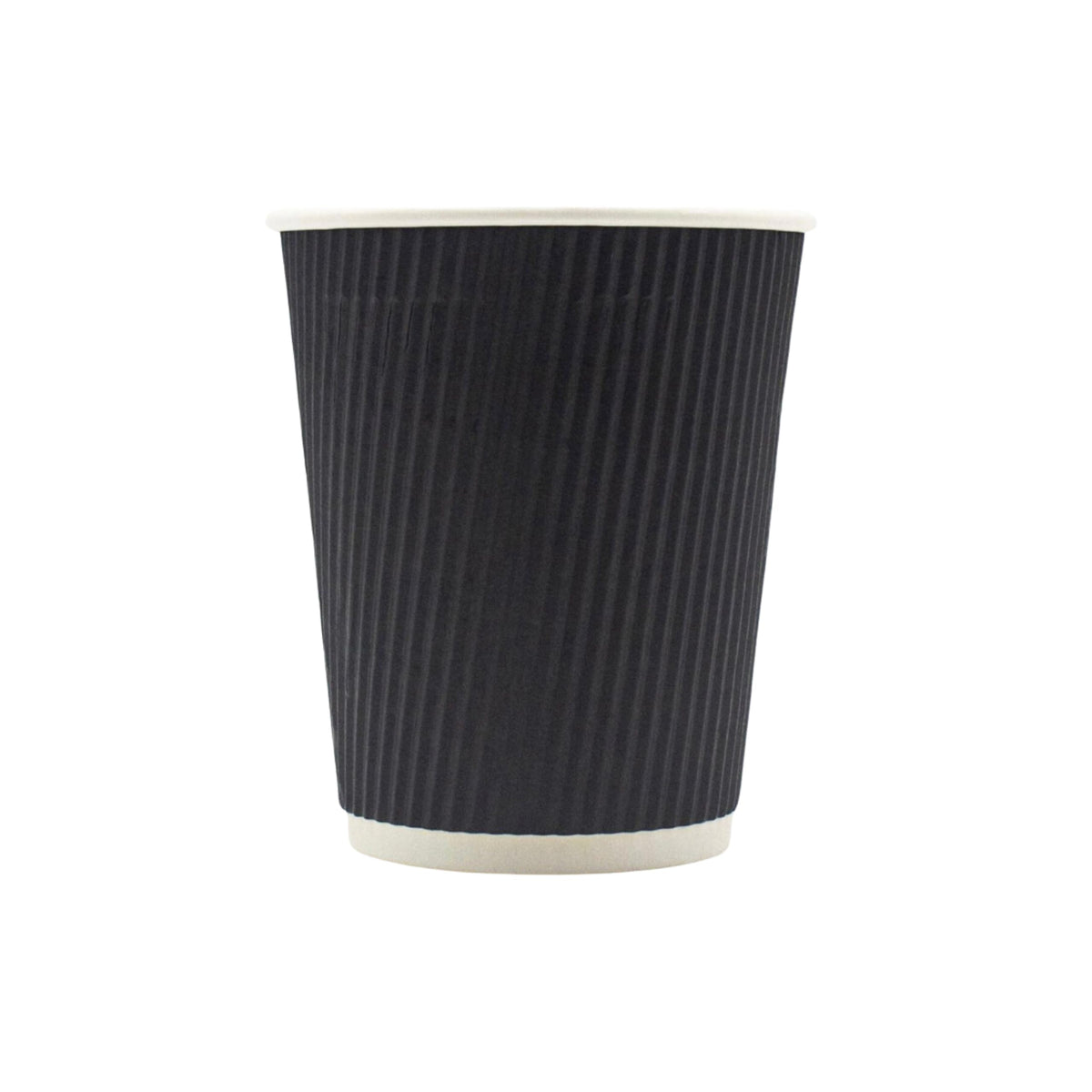 Wrap n Pac 8oz kraft ripple wall coffee cup
