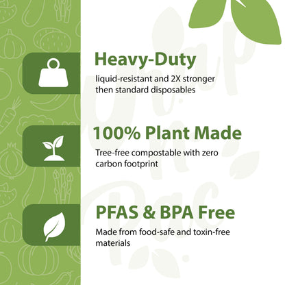 Compostable Bagasse Round Bowls – 250ml & 350ml, Pack of 250 or 1000