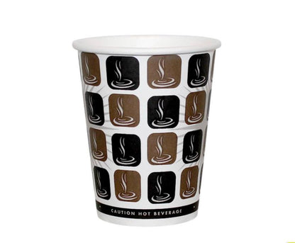 250ml disposable cup shown in a stack